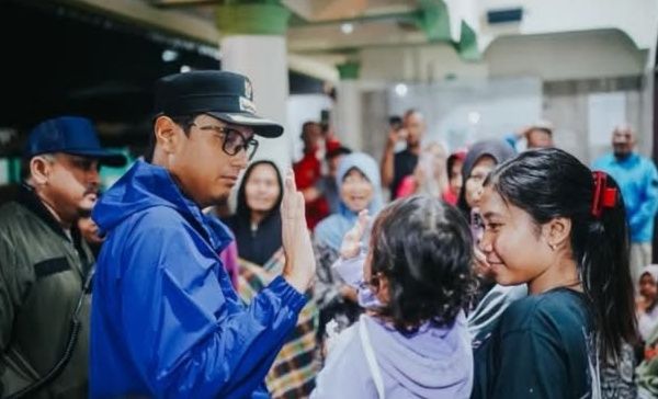 Gercep Seorang Rico Waas Ditengah Malam Buta Demi Keselamatan Warga