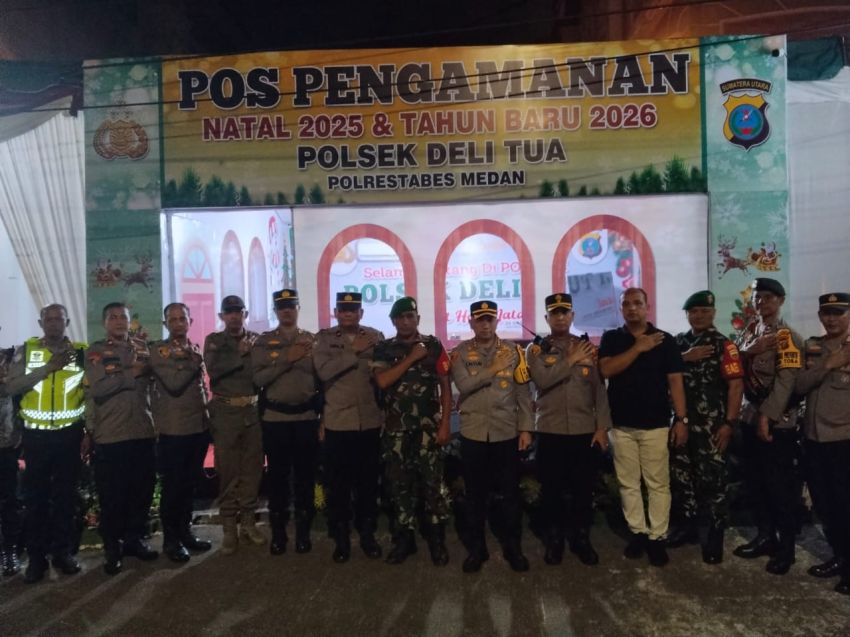 Kapolsek Deli Tua Tegaskan Kesiapan Pengamanan Natal dan Tahun Baru 2025