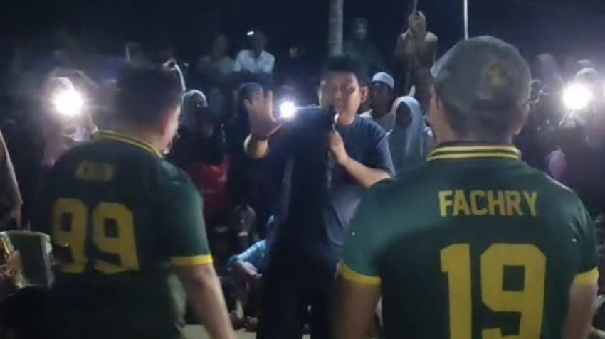 Lebah Begantong Hibur Penyintas Banjir Aceh Tamiang dengan Pantun dan Dendang Melayu