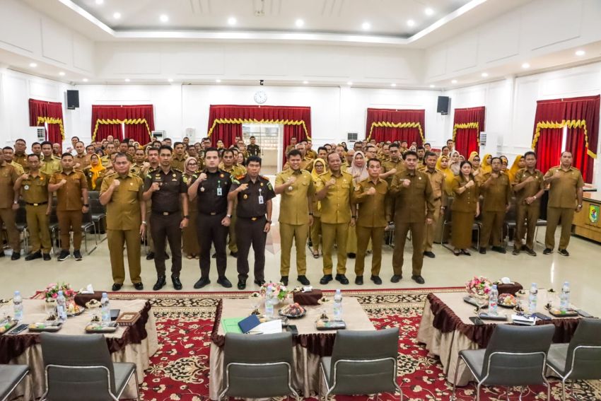 Peringati Hakordia 2025 di Sergai, Wabup Adlin Ajak Seluruh Perangkat Daerah Tingkatkan Integritas