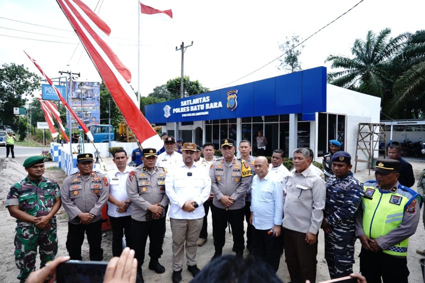 Jelang Perayaan Nataru, Bupati Batu Bara Tinjau Ketersediaan Bahan Pokok, BBM, Elpiji dan Pospam