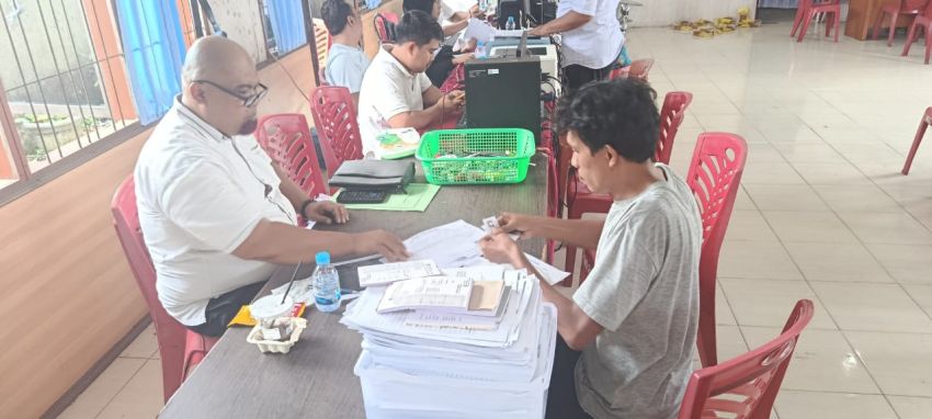 Dinas kependudukan Dan Catatan Sipil Buka Pelayanan Di Kantor Aula Kelurahan Kwala Bekala