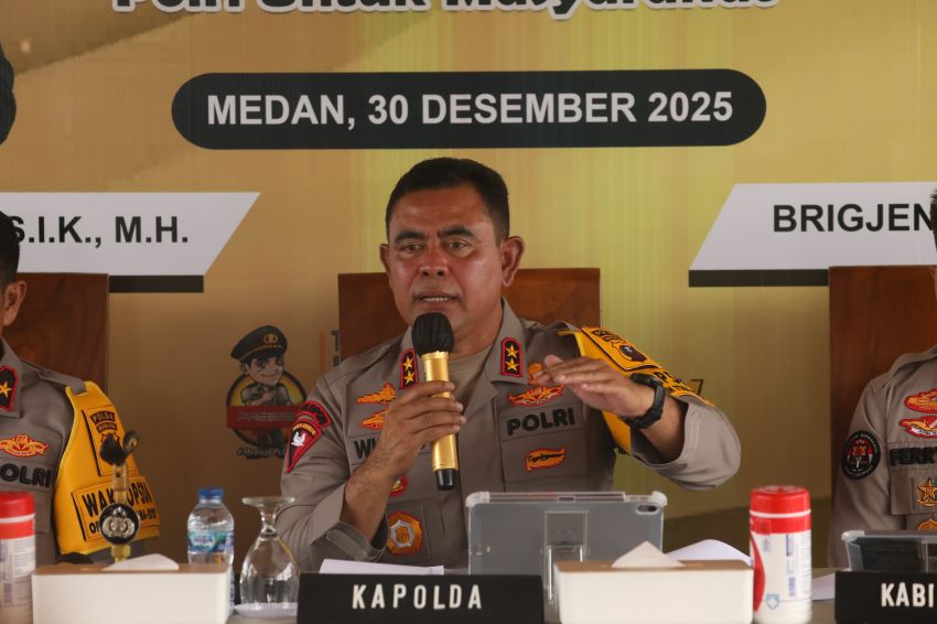 Polda Sumut Catat Lonjakan Pengungkapan Kasus Narkoba, Selamatkan Hampir 12 Juta Jiwa di 2025