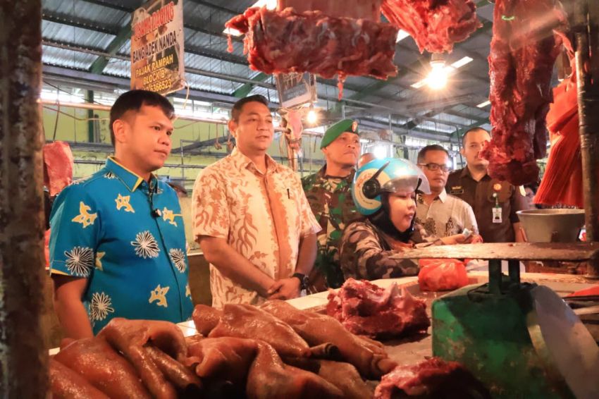 Sidak Pasar Jelang Nataru, Wabup Sergai: Harga Kebutuhan Pokok Masih Terkendali