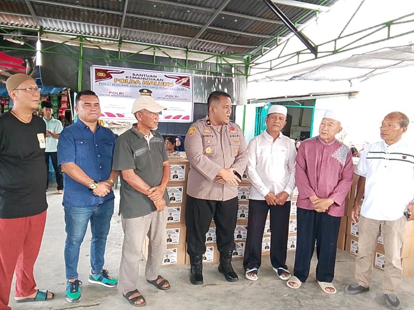 Semboyan 'Maluku Tarus Biking Bae' Berkumandang di Masjid Taufiq Medan Polonia