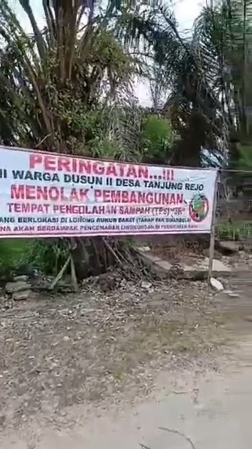 Warga Tanjung Rejo Tolak Pembangunan TPA, Camat Percut Sei Tuan Diduga Ancam Pidana