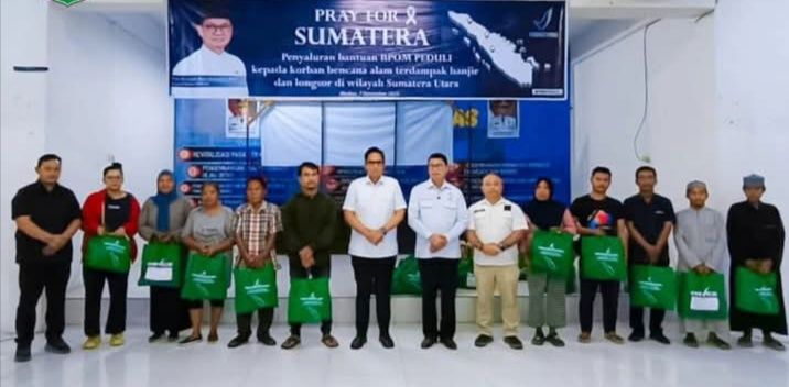 Rico Waas Apresiasi Kepedulian BPOM RI, Bantuan Kemanusiaan Hadir di Tengah Duka Korban Banjir