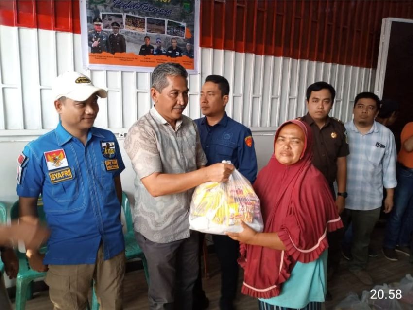 Forwaka Sumut, Kejati, PTPN I Regional I dan Donatur Bantu Korban Banjir