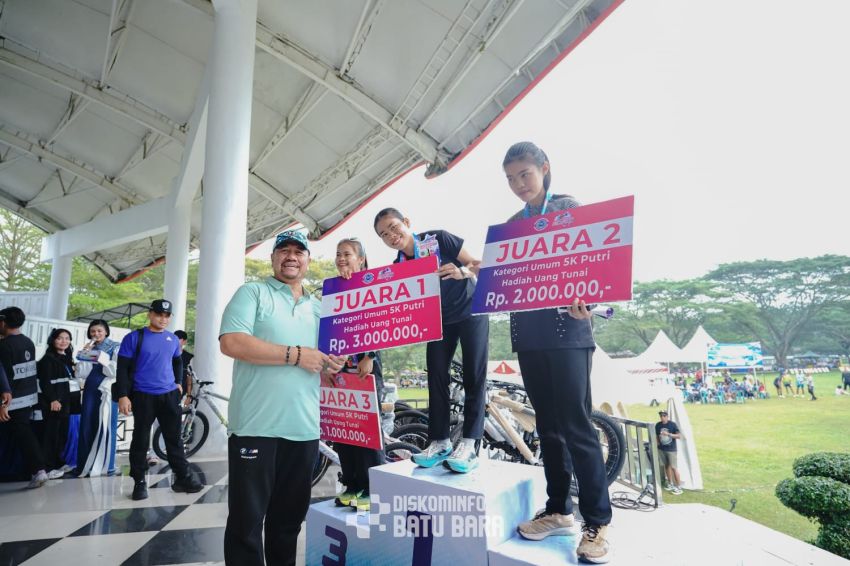 Hari Armada RI 2025, Bupati Baharuddin Hadiri Fest dan Fun Run 3K & 5K Lanal Tanjung Balai Asahan