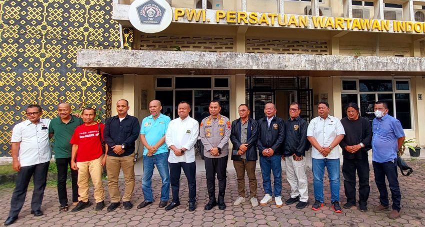 Kapolrestabes Medan dan PWI Sumut Bangun Komitmen Ciptakan Suasana Nyaman dan Kondusif