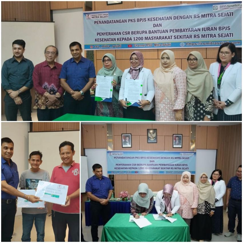 RSU Mitra Sejati Salurkan Bantuan Pembayaran Iuran BPJS Kesehatan kepada 1.200 Warga Sekitar