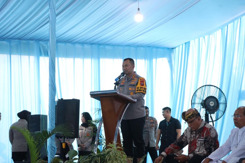 Kombes Pol Jean Calvijn Pimpin Doa Bersama: Kuatkan Persatuan Lintas Agama Demi Keselamatan Kota Medan