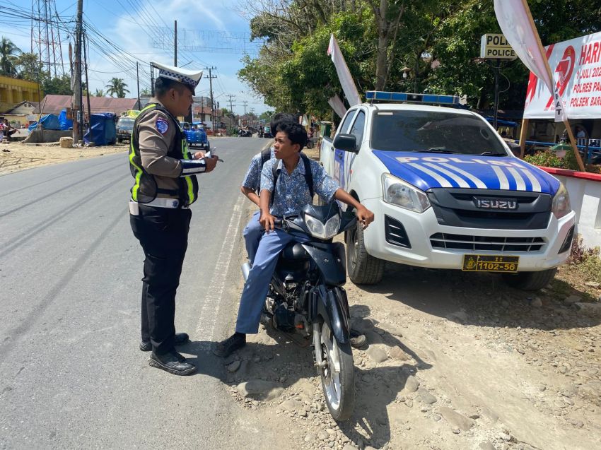 Pendekatan Humanis Berbuah Hasil: Operasi Zebra Toba 2025 Turunkan Angka Kecelakaan di Sumut