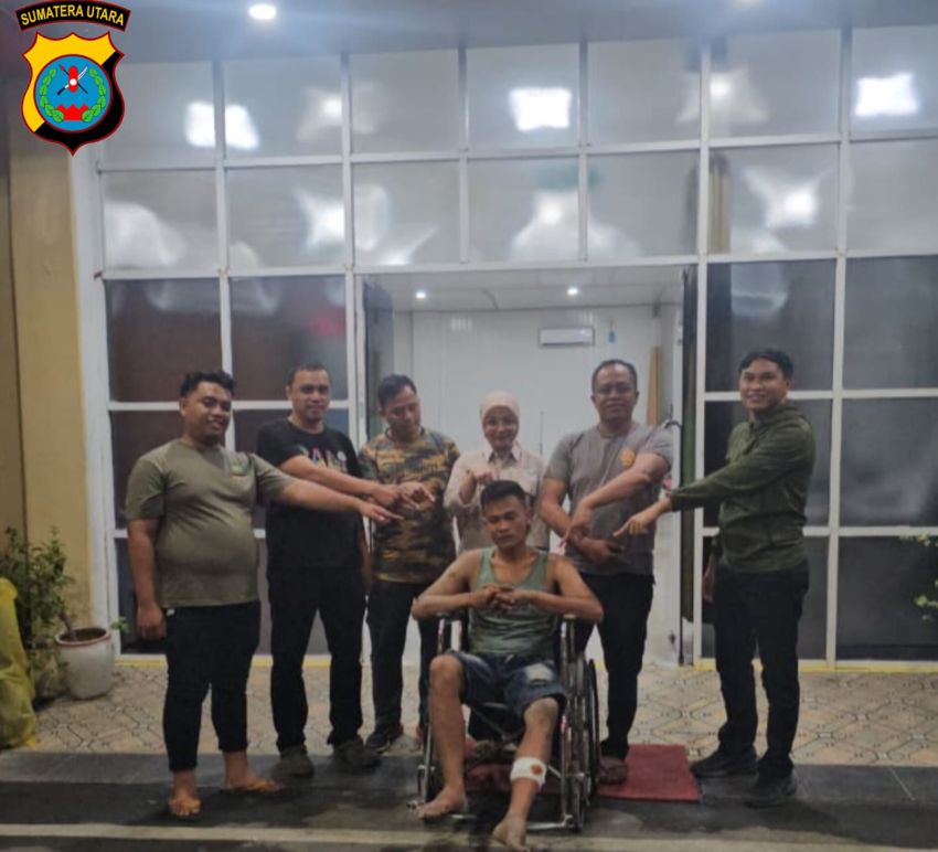 Tekab Polsek Medan Tuntungan Tembak Pelaku Curanmor, Rekannya DPO