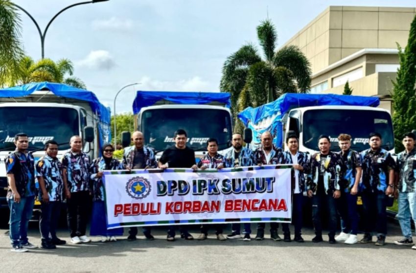IPK Sumut Baksos Kepada Masyarakat Korban Bencana Alam di Sumut