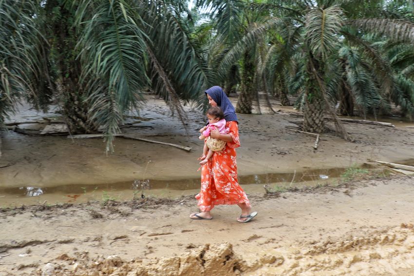 Potret Kecamatan Langkahan Aceh Utara Pascalongsor dan Banjir Bandang Melanda