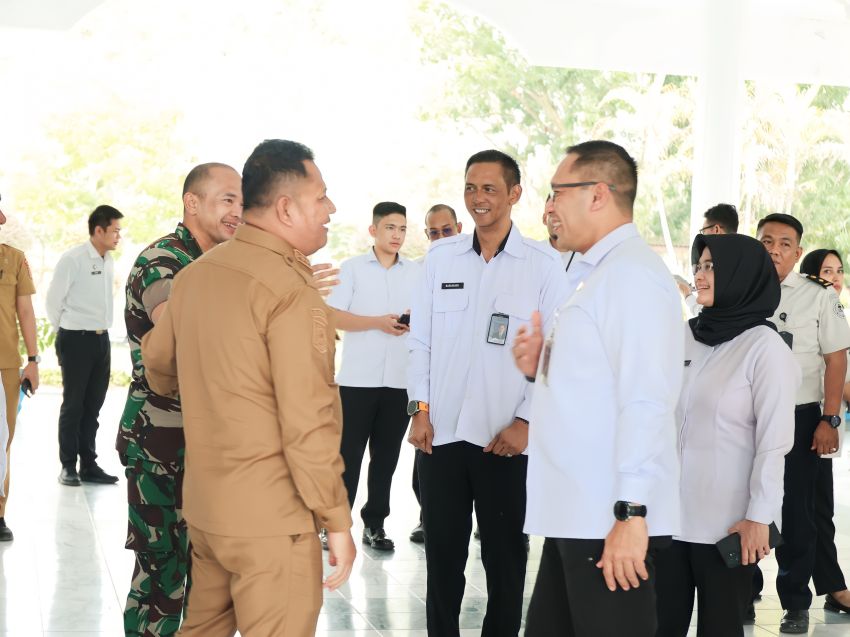 Sekretaris Ditjen Imigrasi Tinjau Rencana Renovasi Gedung Kantor Imigrasi Di Asahan