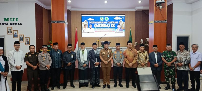 Musda IX MUI Kota Medan, Rico Waas Yakini Sinergi Ulama Kunci Keberhasilan Pembangunan