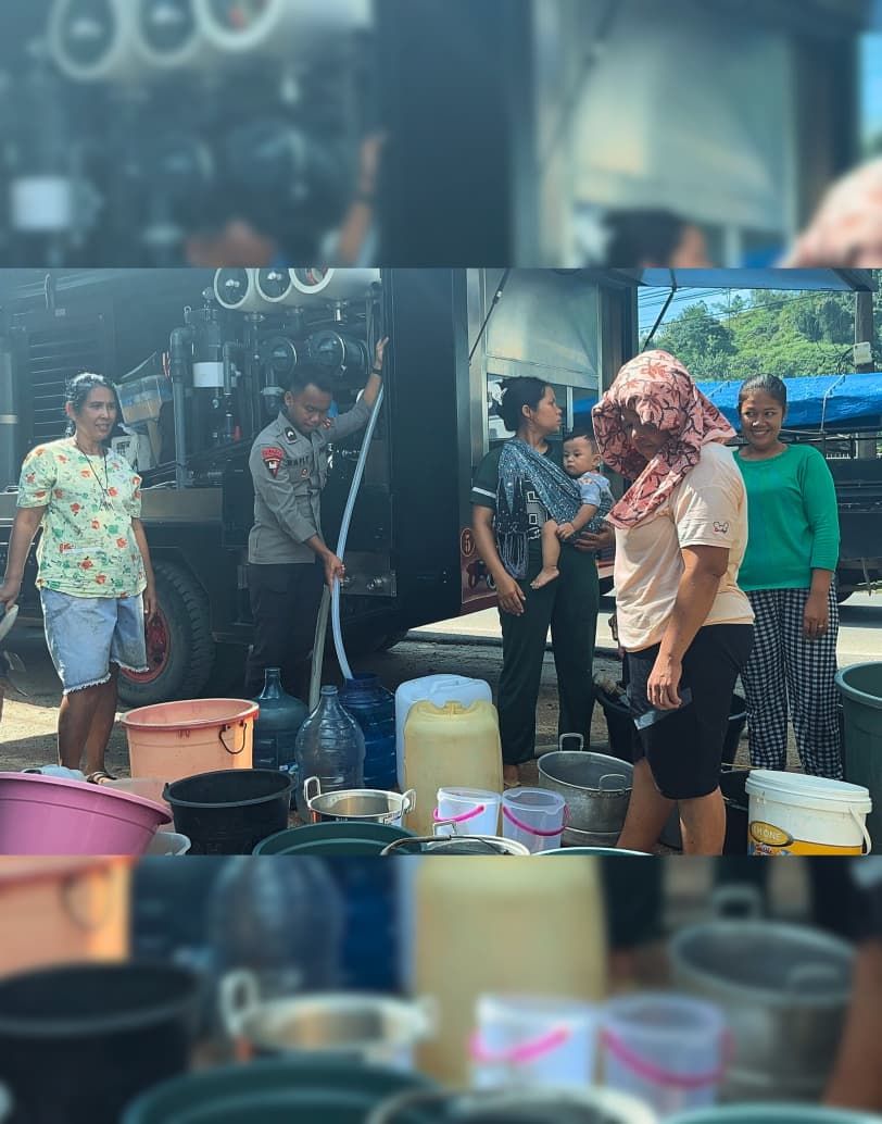 Brimob Sumut Bantu Warga Bangkit, Rumah, Jalan, dan Air Bersih Dipulihkan