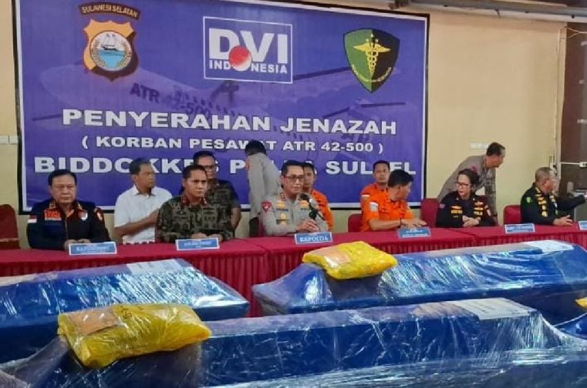 Identifikasi Rampung, Polisi Serahkan Data Lengkap Korban Jatuhnya Pesawat ATR 42-500