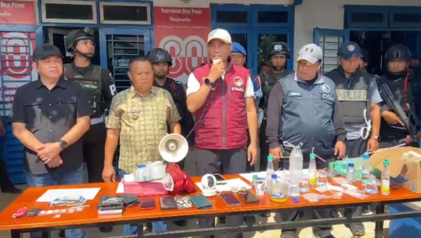 Ditresnarkoba Polda Sumut Gerebek Sarang Narkoba di Percut Sei Tuan, Tujuh Orang Diamankan