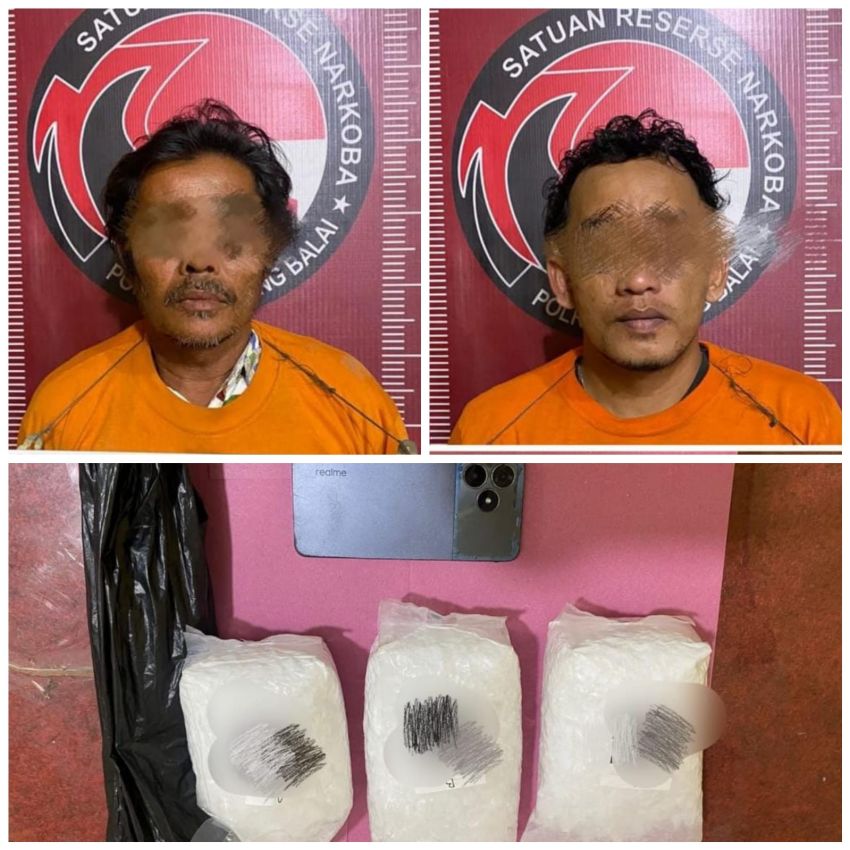 Ngeri! Kokain 2,9 Kilogram Disita Dari 2 Nelayan Di Tanjung Balai