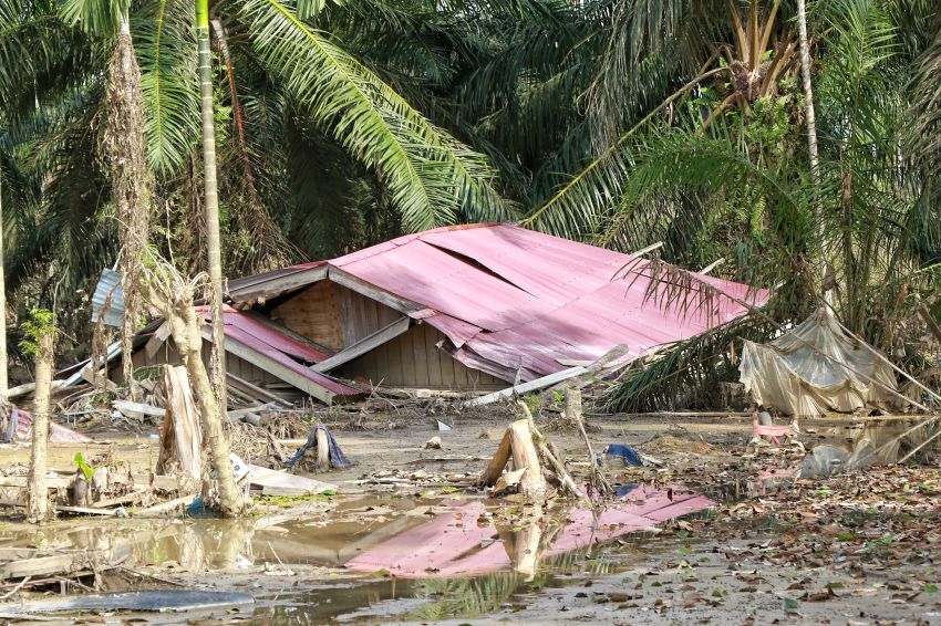 Potret Kecamatan Langkahan Aceh Utara Pascalongsor dan Banjir Bandang Melanda