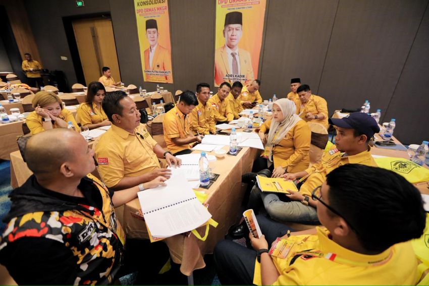 MKGR Sumut Gelar Rakerda 2026, Putuskan Dukung Hendri Yanto Sitorus Jadi Ketua Golkar Sumut