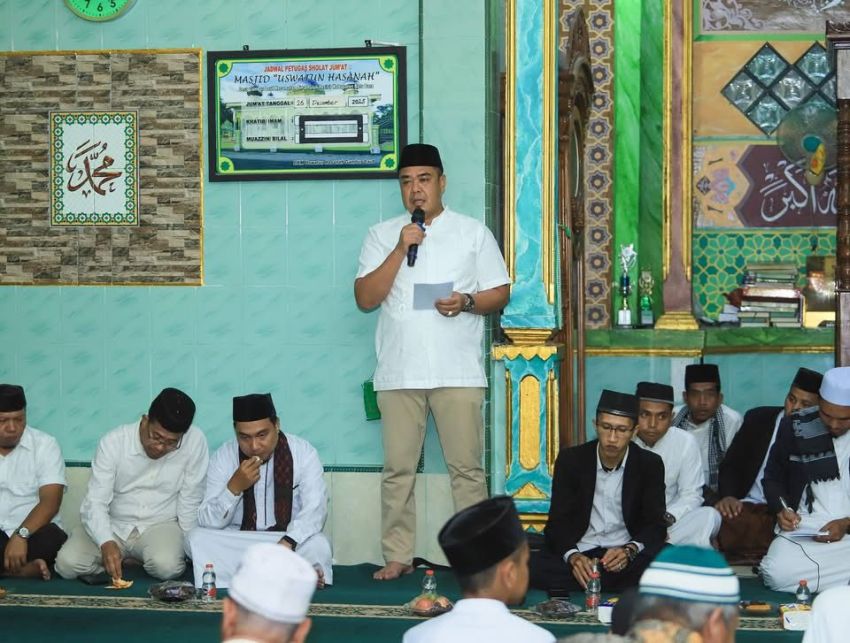 Sambut Pergantian Tahun, Wakil Bupati Syafrizal  Ikut Doa dan Dzikir Bersama Warga