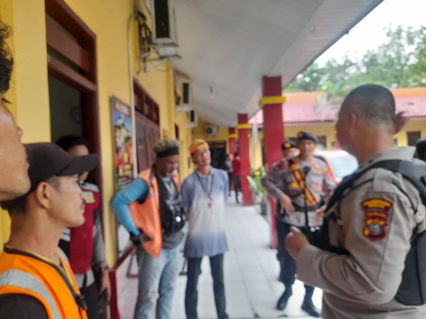 Wujudkan Program "Setting Good" Dari Kapolrestabes Medan, Sat Samapta Polrestabes Medan Amankan 6 Jukir Liar