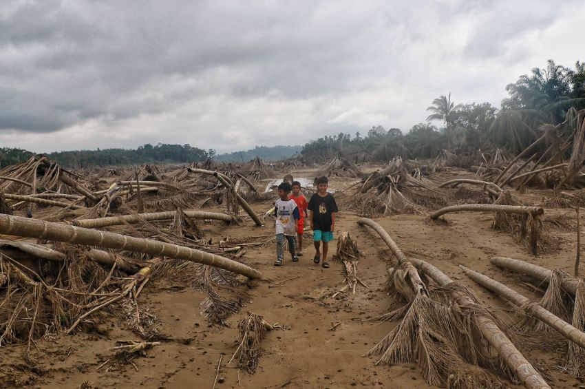 Potret Kecamatan Langkahan Aceh Utara Pascalongsor dan Banjir Bandang Melanda