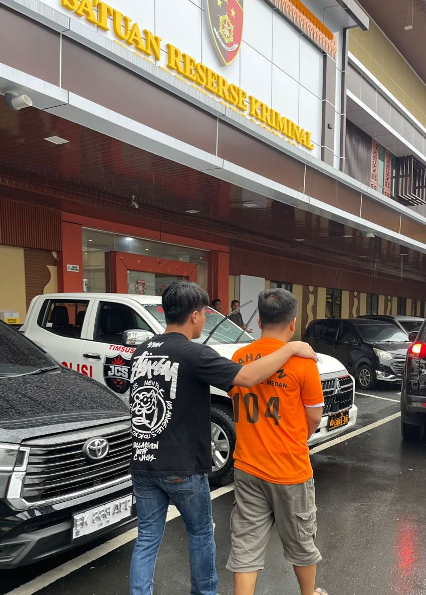 Terkait Kasus Penganiayaan, Reskrim Polrestabes Medan Tahan Putra Sembiring
