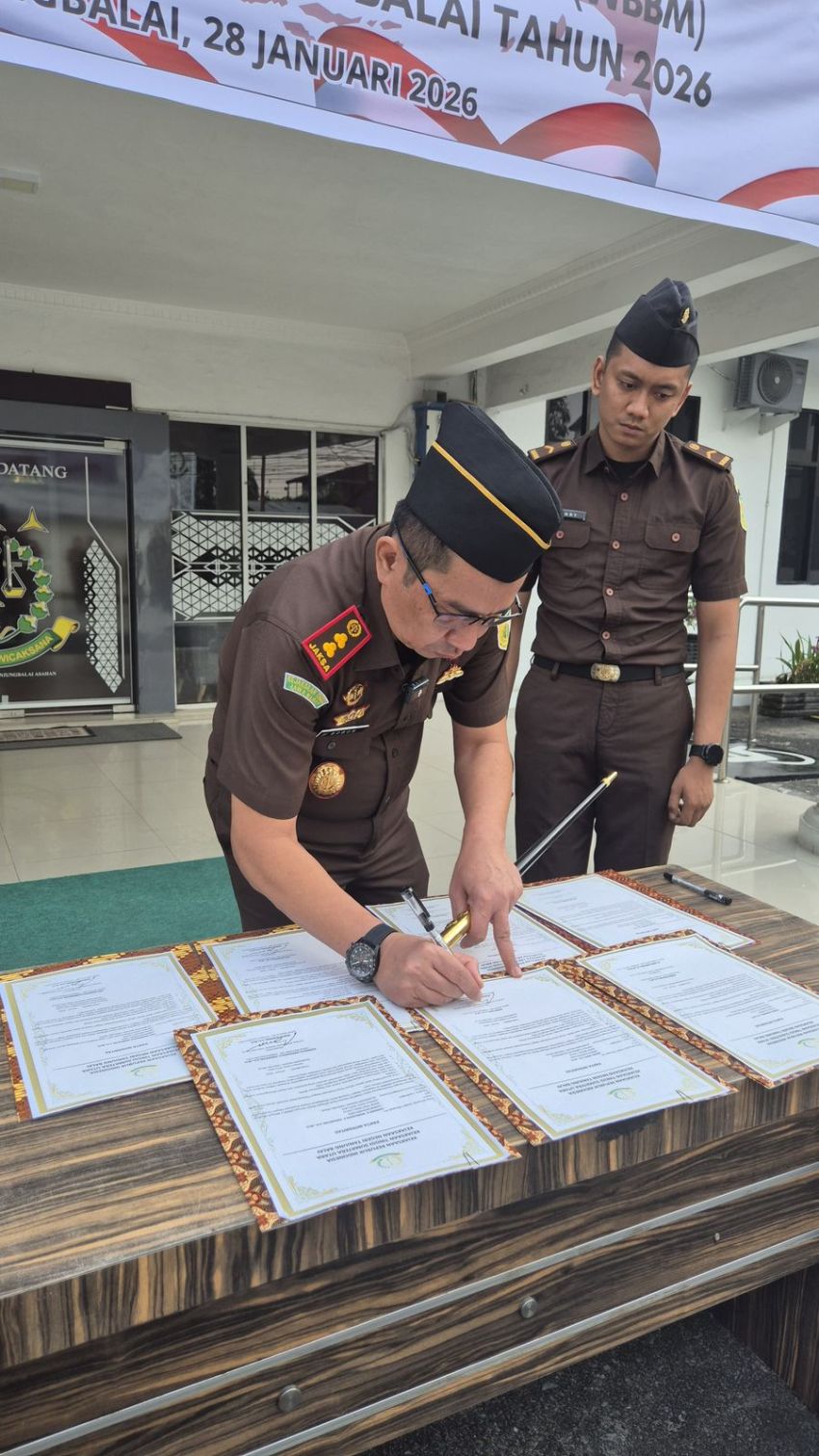 Kejari Tanjung Balai Canangkan Zona Integritas Menuju WBK dan WBBM