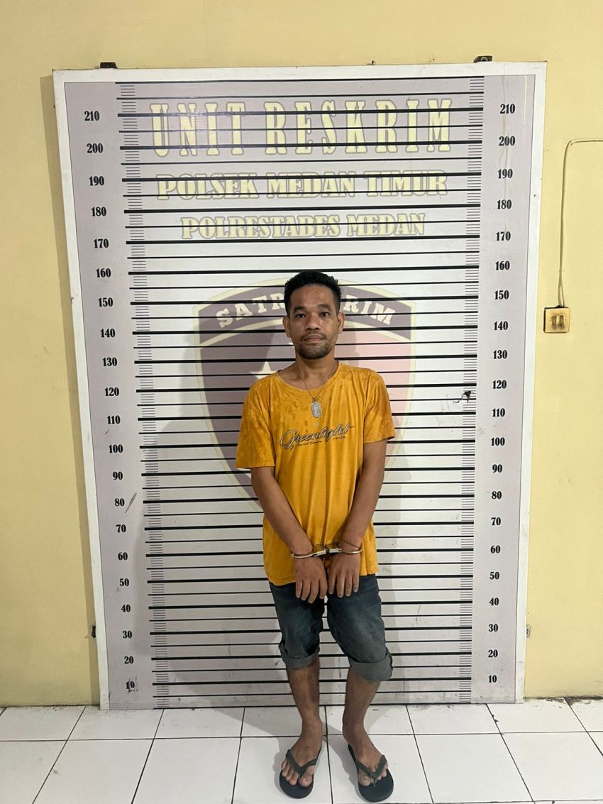 Edarkan Sabu Selama Tiga Bulan, Akhirnya Diringkus  Tim Opsnal Medan Timur