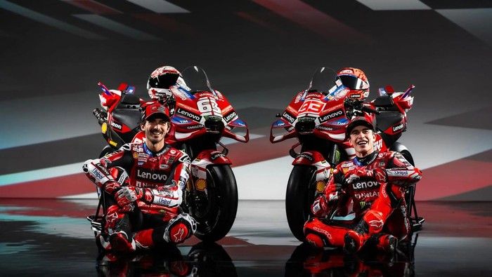 Ini Tampilan Baru Motor Marquez dan Pecco untuk MotoGP 2026