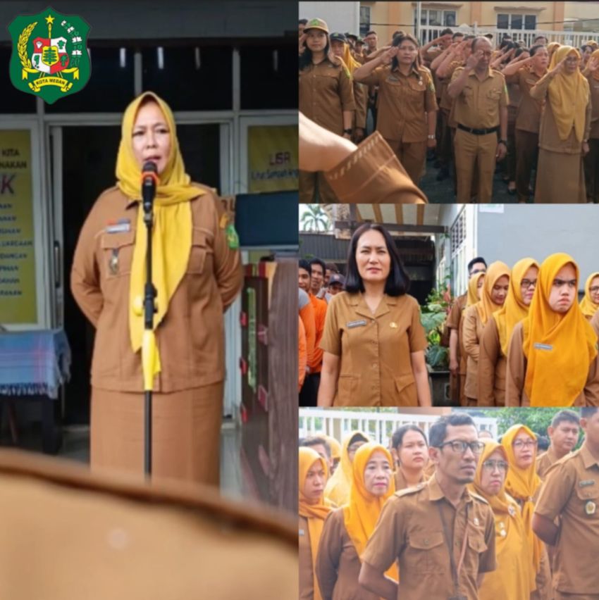 Plt Camat Medan Kota: Prioritaskan Disiplin Kerja dan Pelayanan Kepada Masyarakat