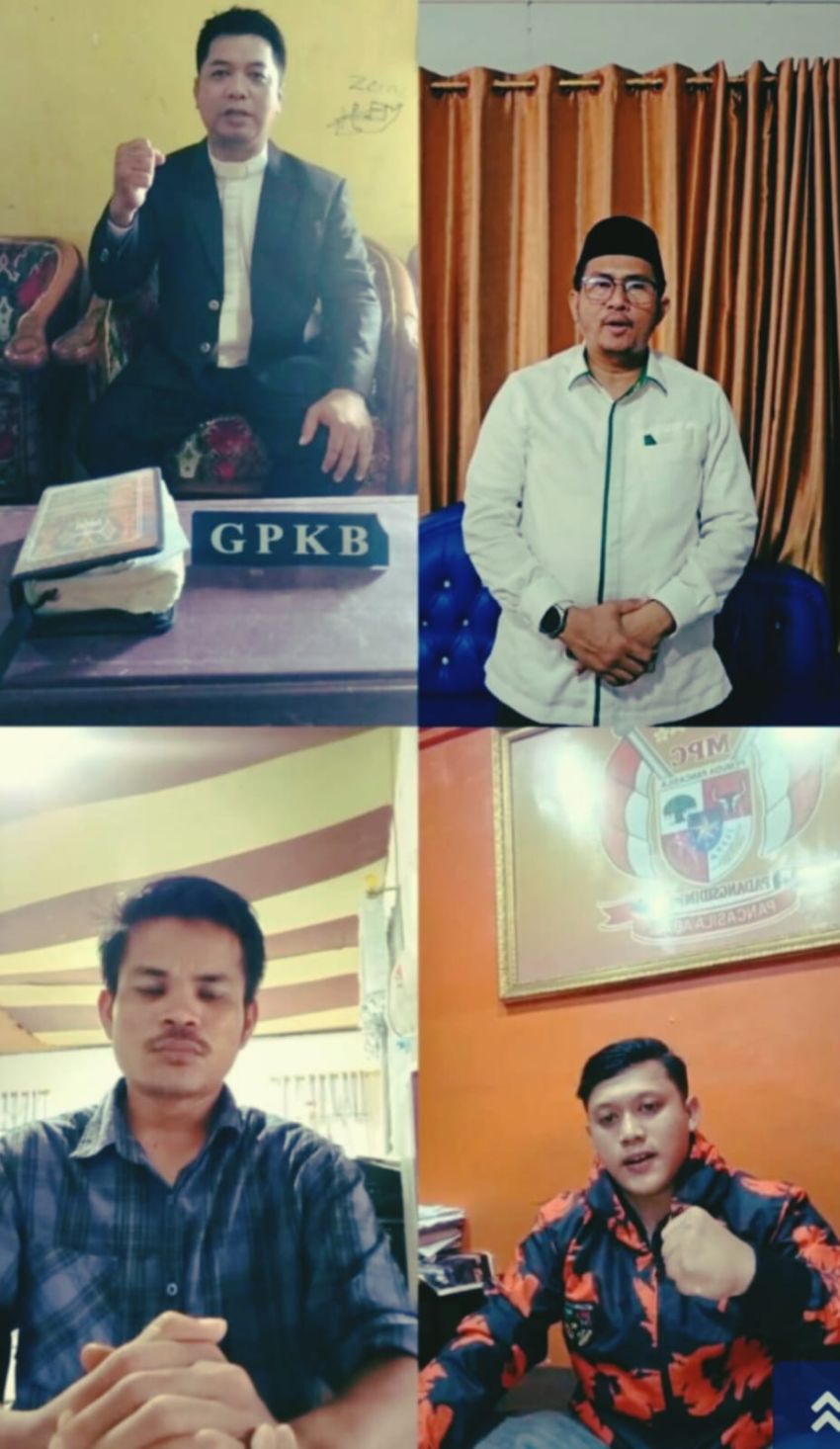 Tokoh Masyarakat, Pemuda, Agama dan Mahasiswa Padang Sidimpuan Dukung Polri Tetap di Bawah Presiden Langsung