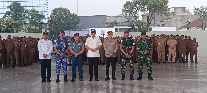 Apel Pemantauan Ketenteraman Masyarakat Bulan Suci Ramadan, Rico Waas: Jaga Kekondusifan dan Pelayanan