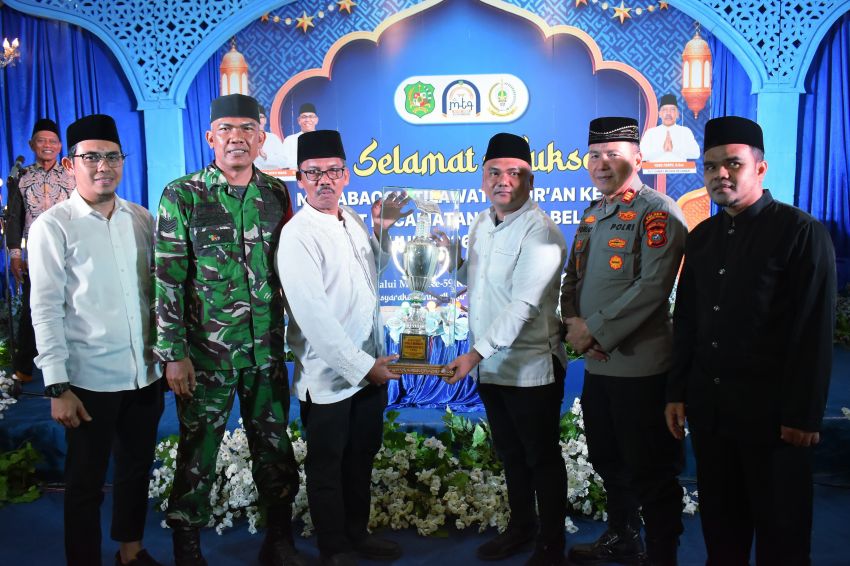 Kelurahan Belawan 1 Raih Juara Umum MTQ ke 59 Tingkat Kecamatan Medan Belawan