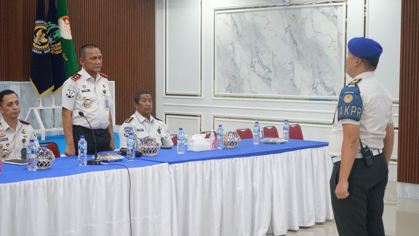 Pesan Kakanwil Ditjenpas Sumut kepada Pengamanan Rutan I Medan, Life Is Choice...