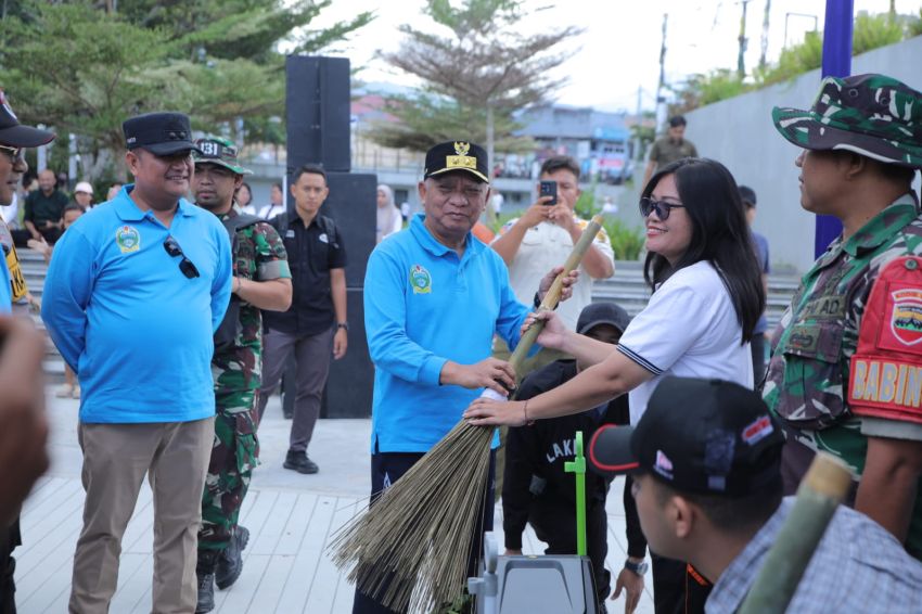 Wakil Bupati Asahan Turun Lapangan, Ikut Aksi ASRI Presiden Prabowo