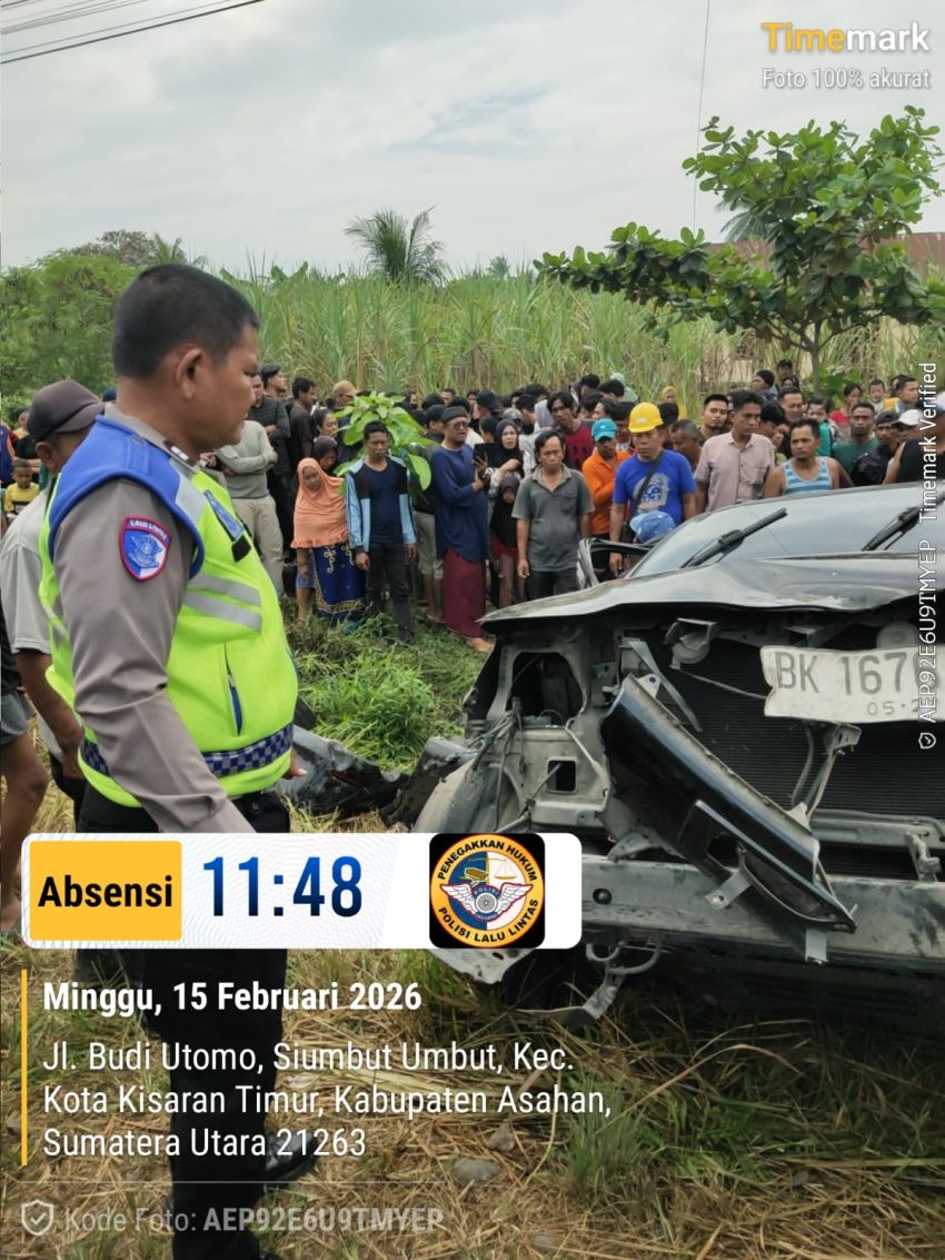 Diduga Sopir Lalai, Perlintasan Tanpa Palang