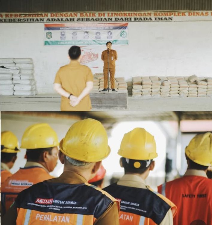 Apel Gabungan Dinas SDABMBK, Kedisiplinan Serta Target Kerja