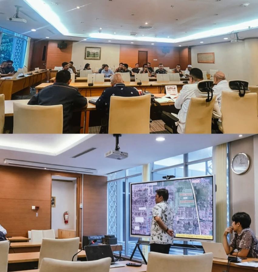 Bahas Penanganan Banjir di Jalan Meteorologi Raya, Medan Tembung