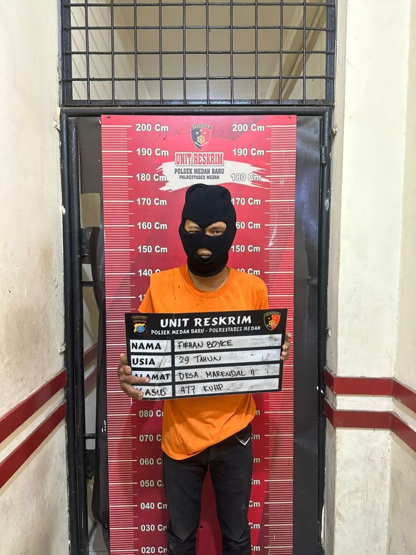 Terdesak Tunggakan Sewa Rumah, Pria Ini Nekat Curi Sepeda Motor di Petisah