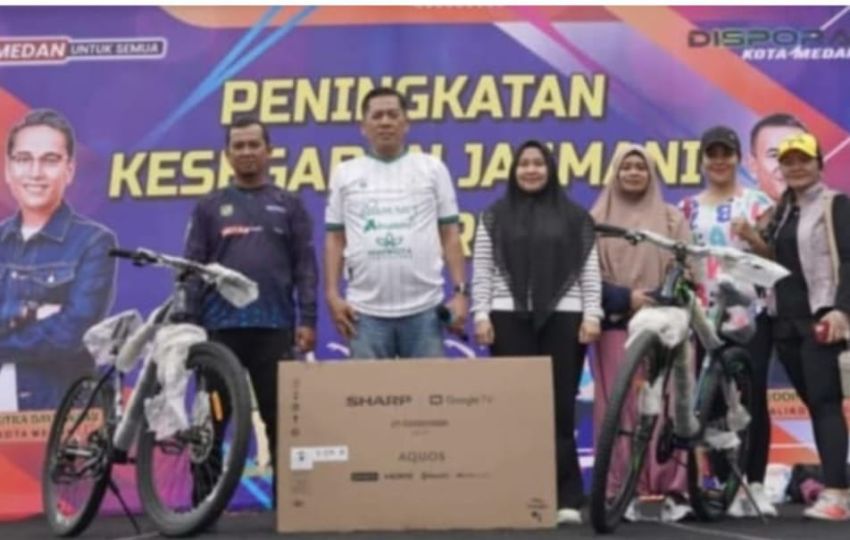 Kadispora Medan Tengku Chairuniza : Tekankan Pola Hidup Sehat Serta Memperkuat Kehidupan Sosial