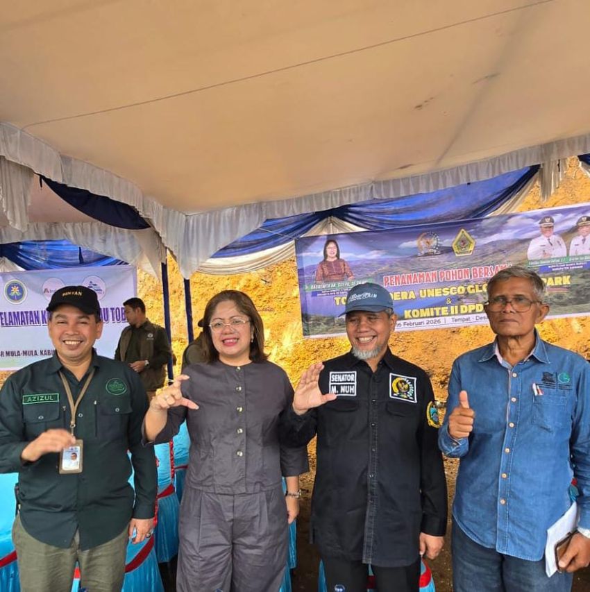 Rehabilitasi Hutan Pusuk Buhit Samosir, Komitmen Penyelamatan Danau Toba Terus Digencarkan