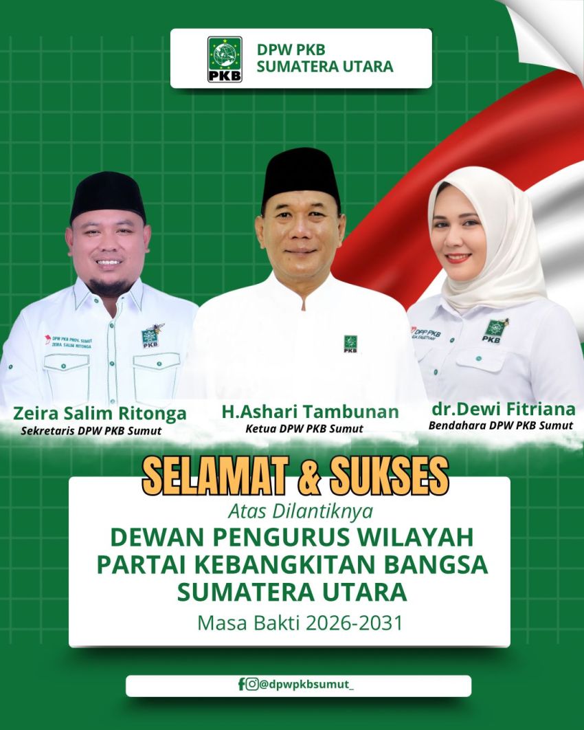 Menjaga Nyala dari Akar: Wajah-Wajah Baru dan Harapan Besar PKB Sumut