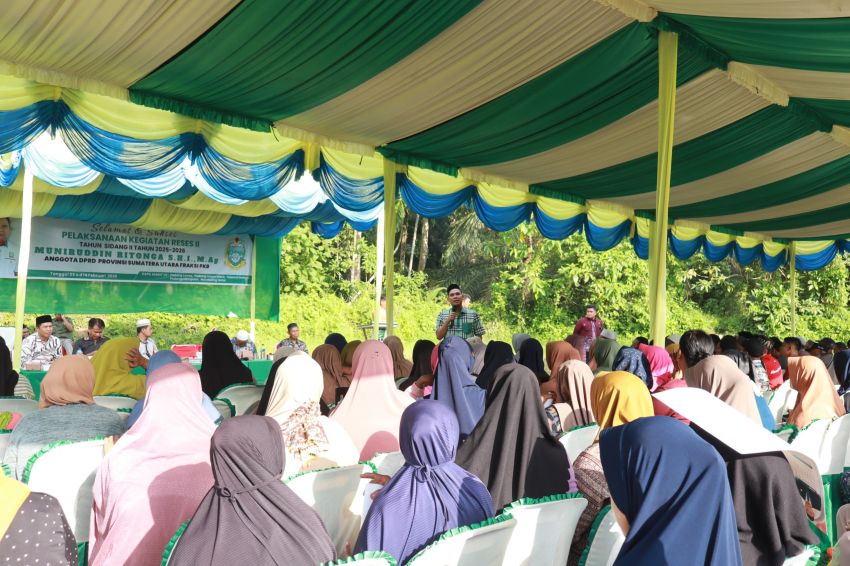 Catatan Reses Munir Ritonga Menyusuri Suara Desa Tapanuli Selatan tak Pernah Riuh l