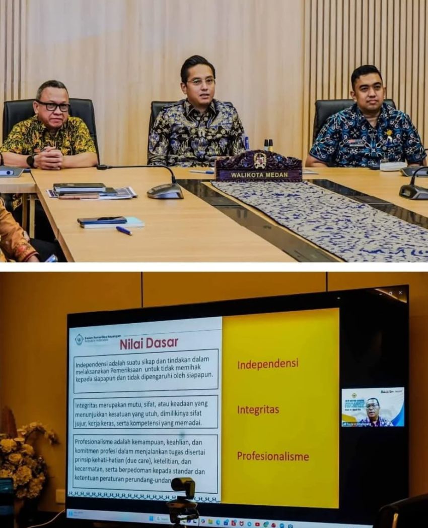 Rico Waas Ikuti Entry Meeting Pemeriksaan Interim LKPD Se-Sumut